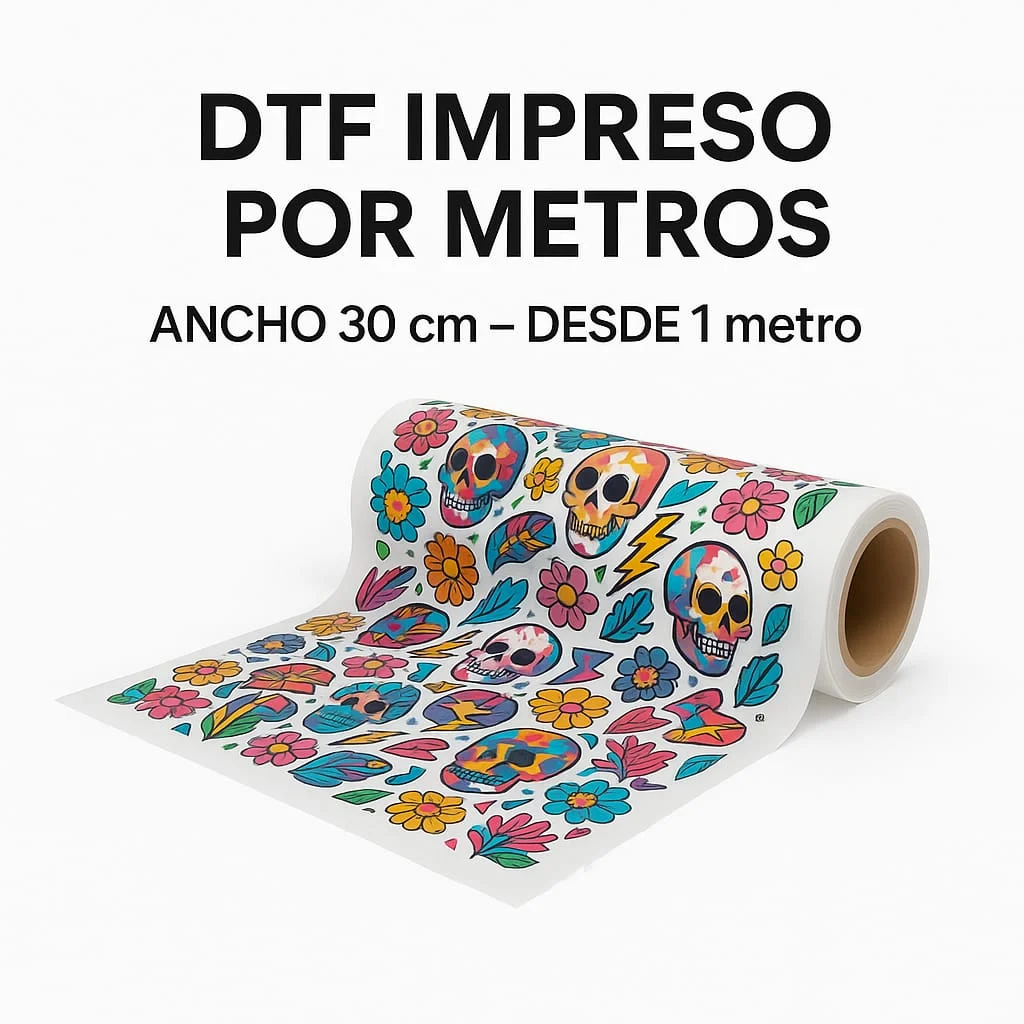 DTF IMPRESO POR METROS - Artículo personalizado en Jerez de la Frontera